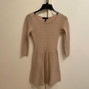 Jessica Simpson winter white sweater dress PXXS